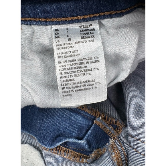 American Eagle hi-rise jegging super stretch x distressed jeans - Picture 6 of 6